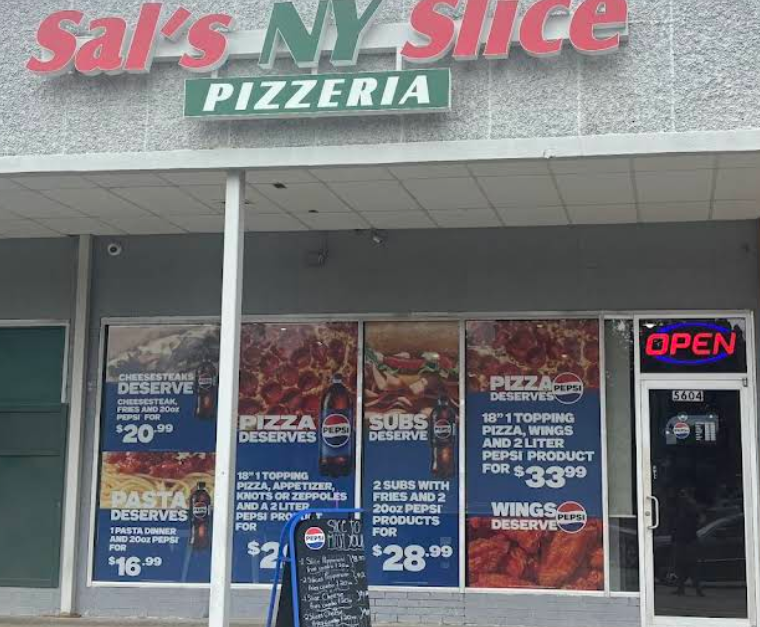 Sal’s NY Slice Pizzeria Virginia Beach restaurant exterior